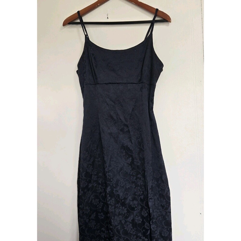 Tempted Womens 13 Juniors USA Floral Black Maxi Y2K Boho Retro Whimsigoth Witchy